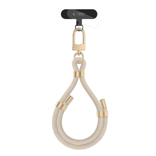 Tech-Protect C4S Rope Wrist Strap - Beige_0