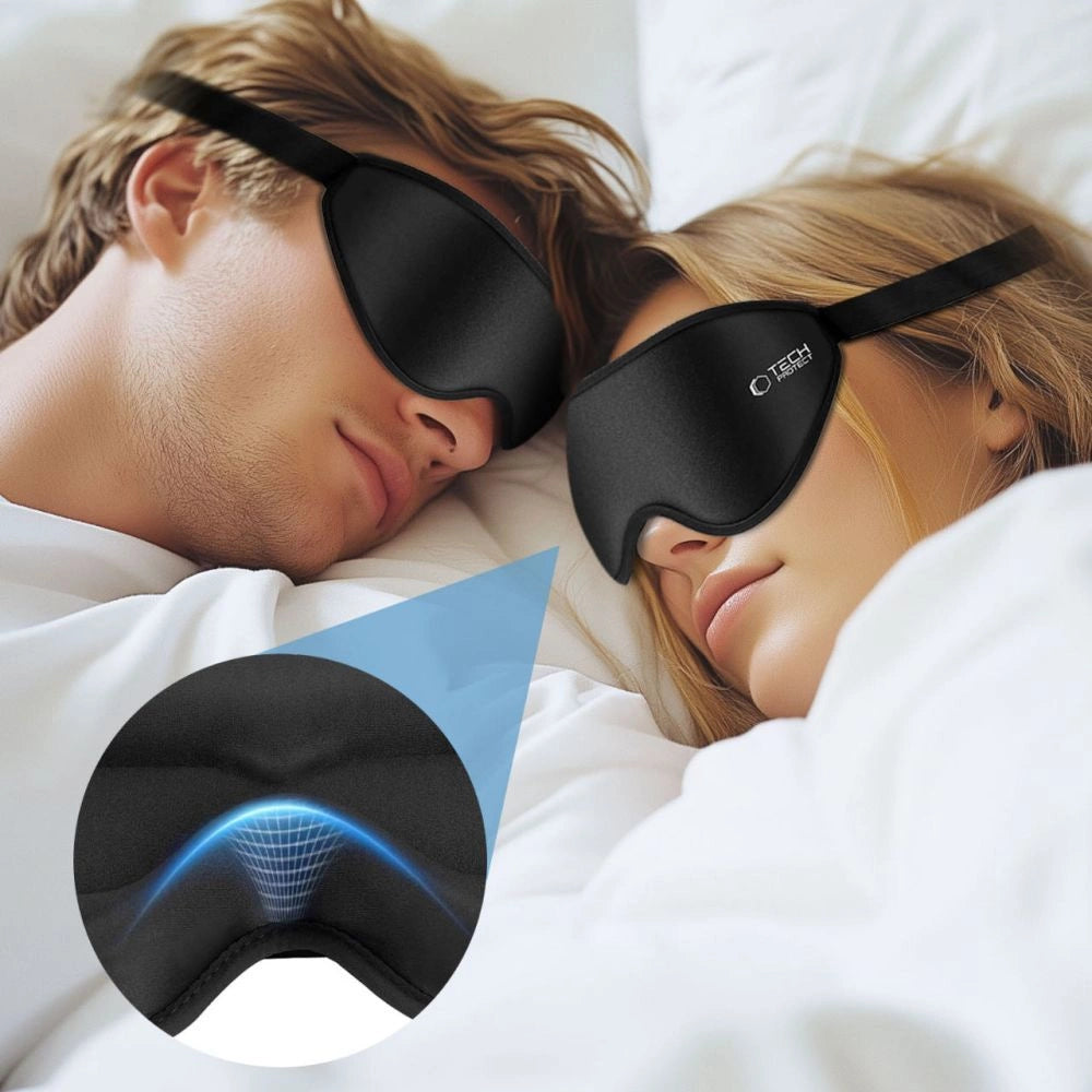 Tech-Protect Eyeshade Sleep Mask - Black_4
