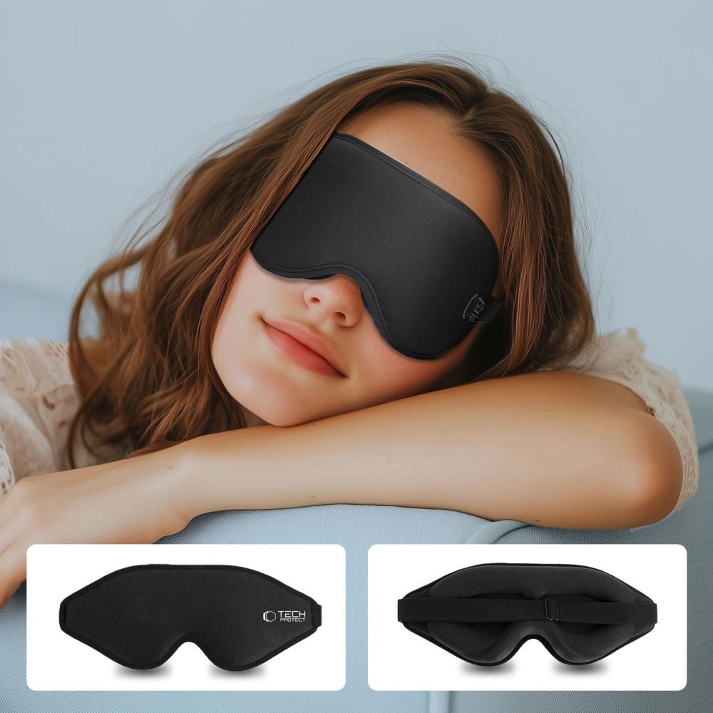 Tech-Protect Eyeshade Sleep Mask - Black_5