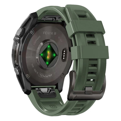 Tech-Protect Silicone Strap for Garmin Fenix 5S / 5S PLUS / 6S / 6S Pro / 7S / 8 (43MM) - Green_1