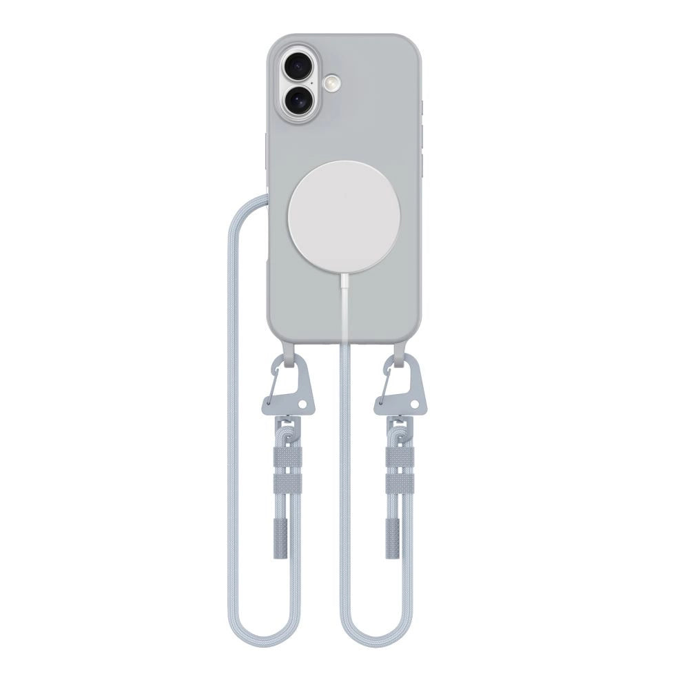 Tech-Protect MagNecklace MagSafe iPhone 16 Case - Gray_0