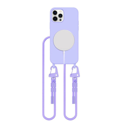 Tech-Protect MagNecklace MagSafe Case for iPhone 12 / 12 Pro - Lavender_0