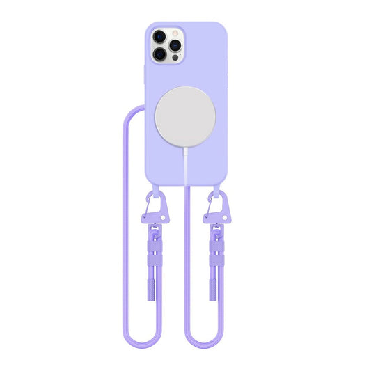 Tech-Protect MagNecklace MagSafe Case for iPhone 12 / 12 Pro - Lavender_0