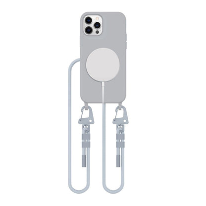 Tech-Protect MagNecklace MagSafe Case for iPhone 12 / 12 Pro - Gray_0
