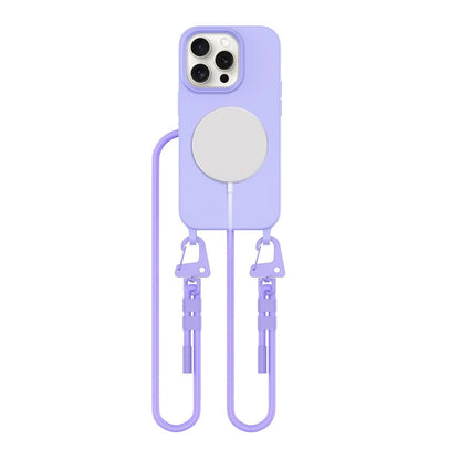 Tech-Protect MagNecklace MagSafe iPhone 15 Pro Case - Lavender_0