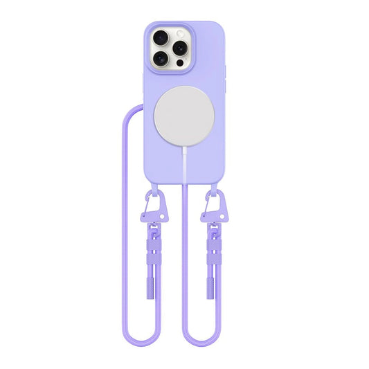 Tech-Protect MagNecklace MagSafe iPhone 15 Pro Case - Lavender_0