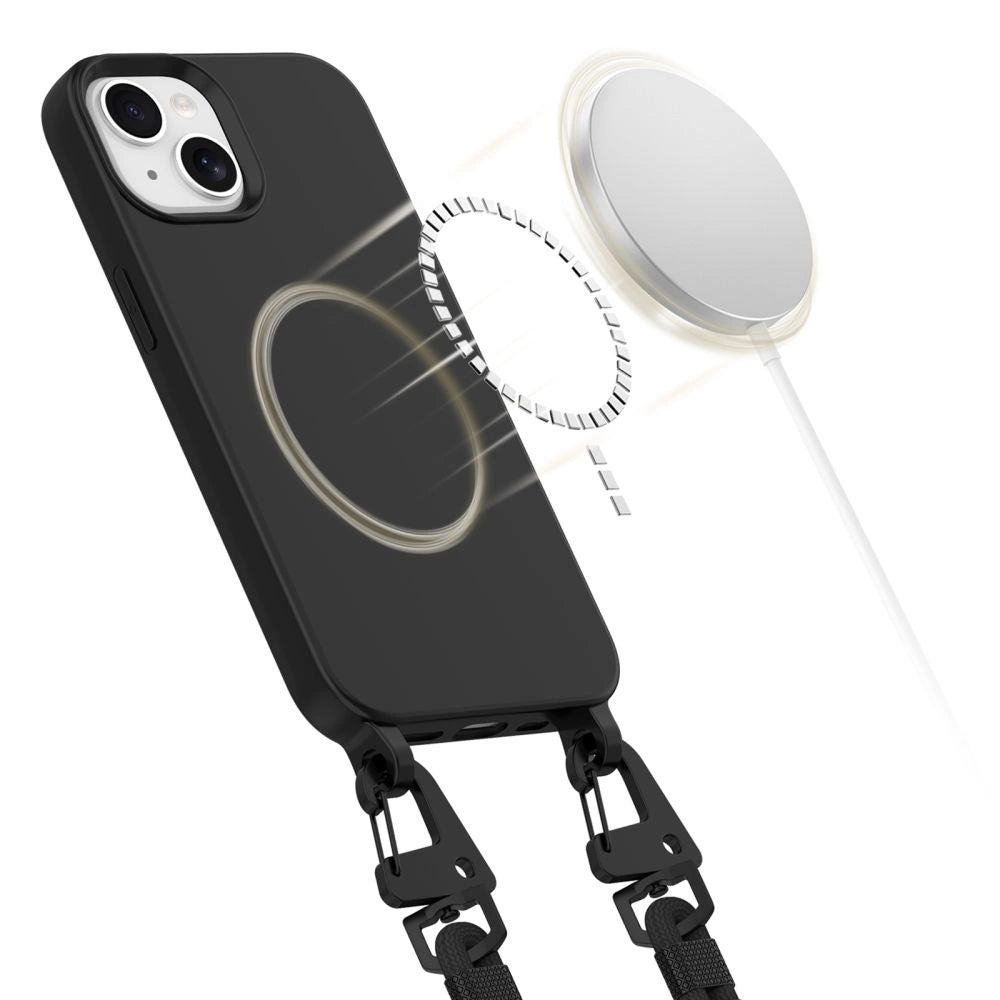 Tech-Protect MagNecklace MagSafe iPhone 15 Case - Black_2