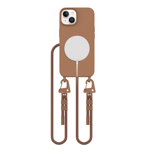 Tech-Protect MagNecklace MagSafe iPhone 15 Case - Brown_0