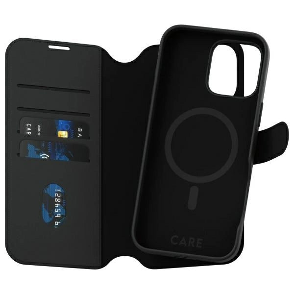 CARE by PanzerGlass Feature Tango 2in1 Wallet MagSafe Case for iPhone 16 Pro Max - Black_1