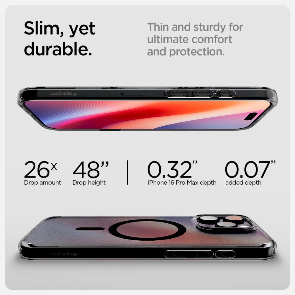 Spigen Ultra Hybrid iPhone 16 Pro Case - Black_12