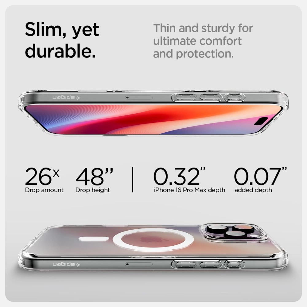 Spigen Ultra Hybrid iPhone 16 Pro Case - White_12