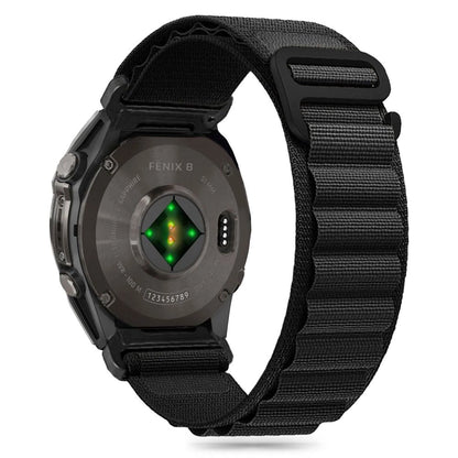 Tech-Protect Nylon Pro Strap Garmin Fenix 5 / 6 / 6 Pro / 7 / 8 (47MM) - Black_0
