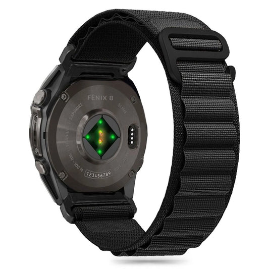 Tech-Protect Nylon Pro Strap Garmin Fenix 5 / 6 / 6 Pro / 7 / 8 (47MM) - Black_0