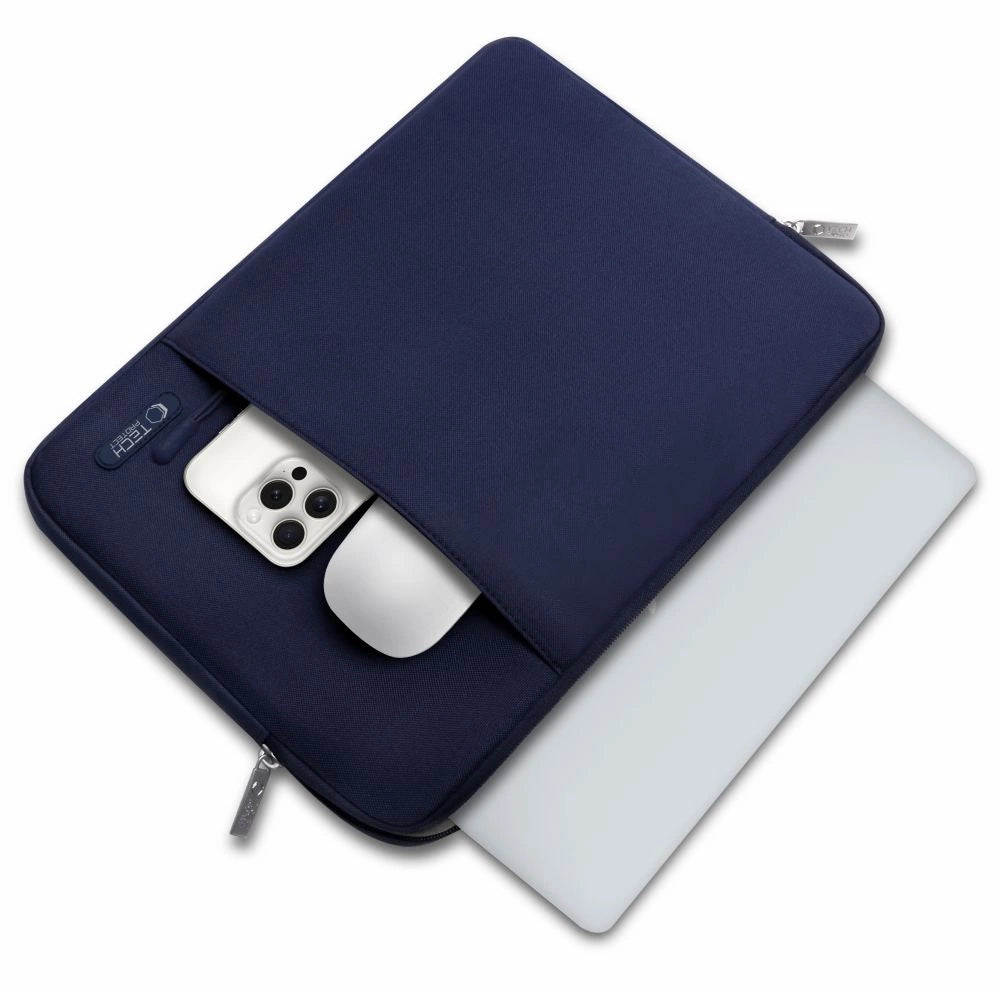 Tech-Protect Sleeve Laptop 13-14 Case - Navy Blue_2