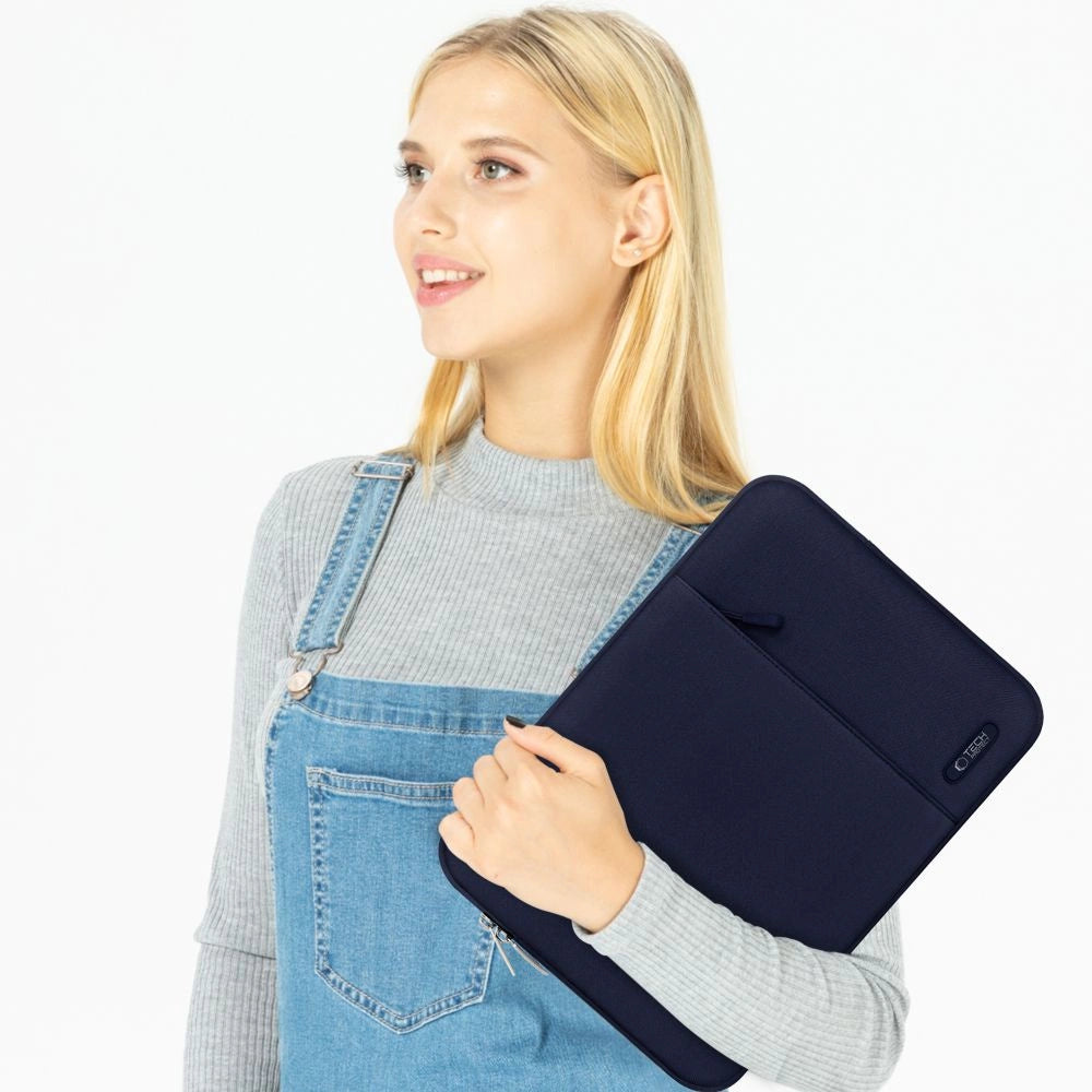 Tech-Protect Sleeve Laptop 13-14 Case - Navy Blue_6