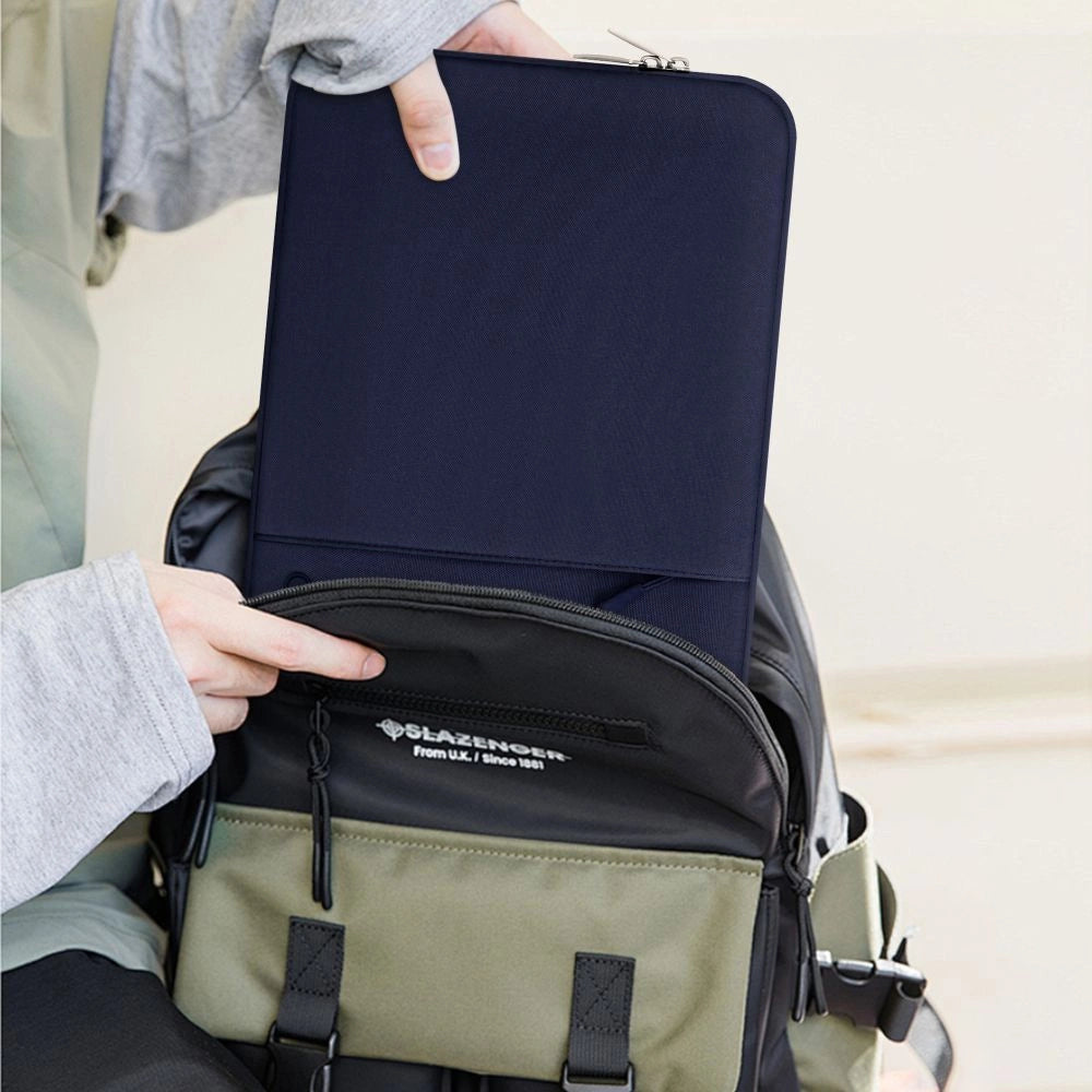 Tech-Protect Sleeve Laptop 13-14 Case - Navy Blue_8