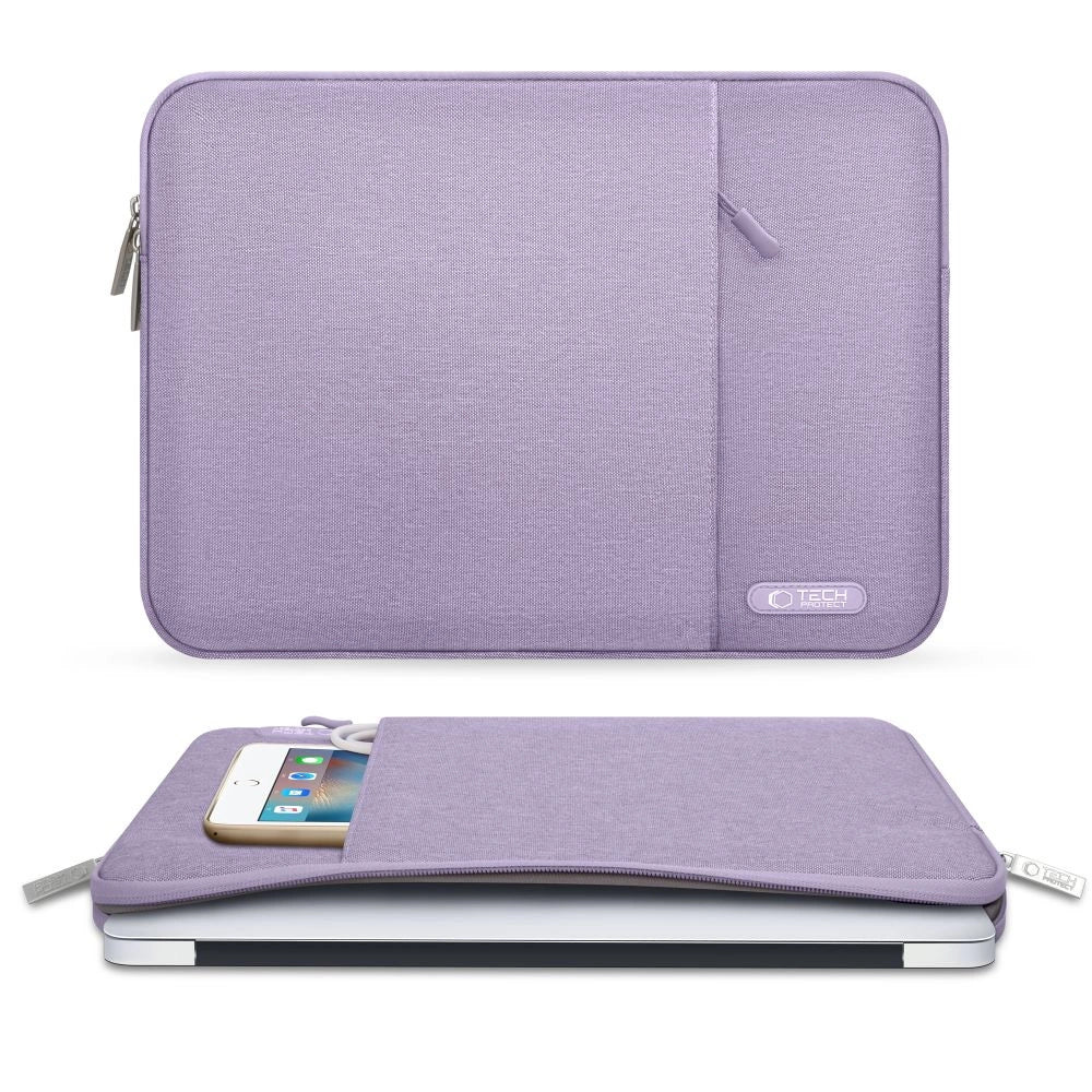 Tech-Protect Sleeve Laptop 13-14 Case - Lavender_5