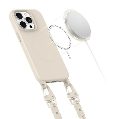 Tech-Protect MagNecklace MagSafe iPhone 15 Pro Case - Beige_2