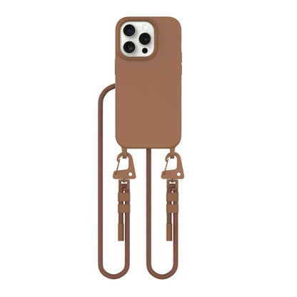 Tech-Protect MagNecklace MagSafe iPhone 15 Pro Case - Brown_1