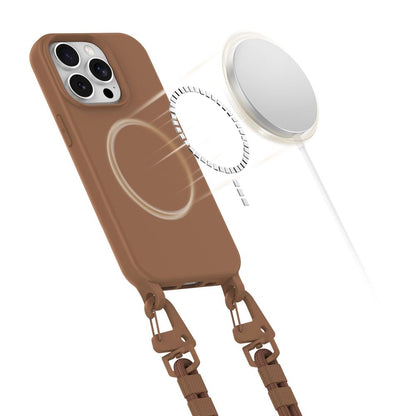 Tech-Protect MagNecklace MagSafe iPhone 15 Pro Case - Brown_2