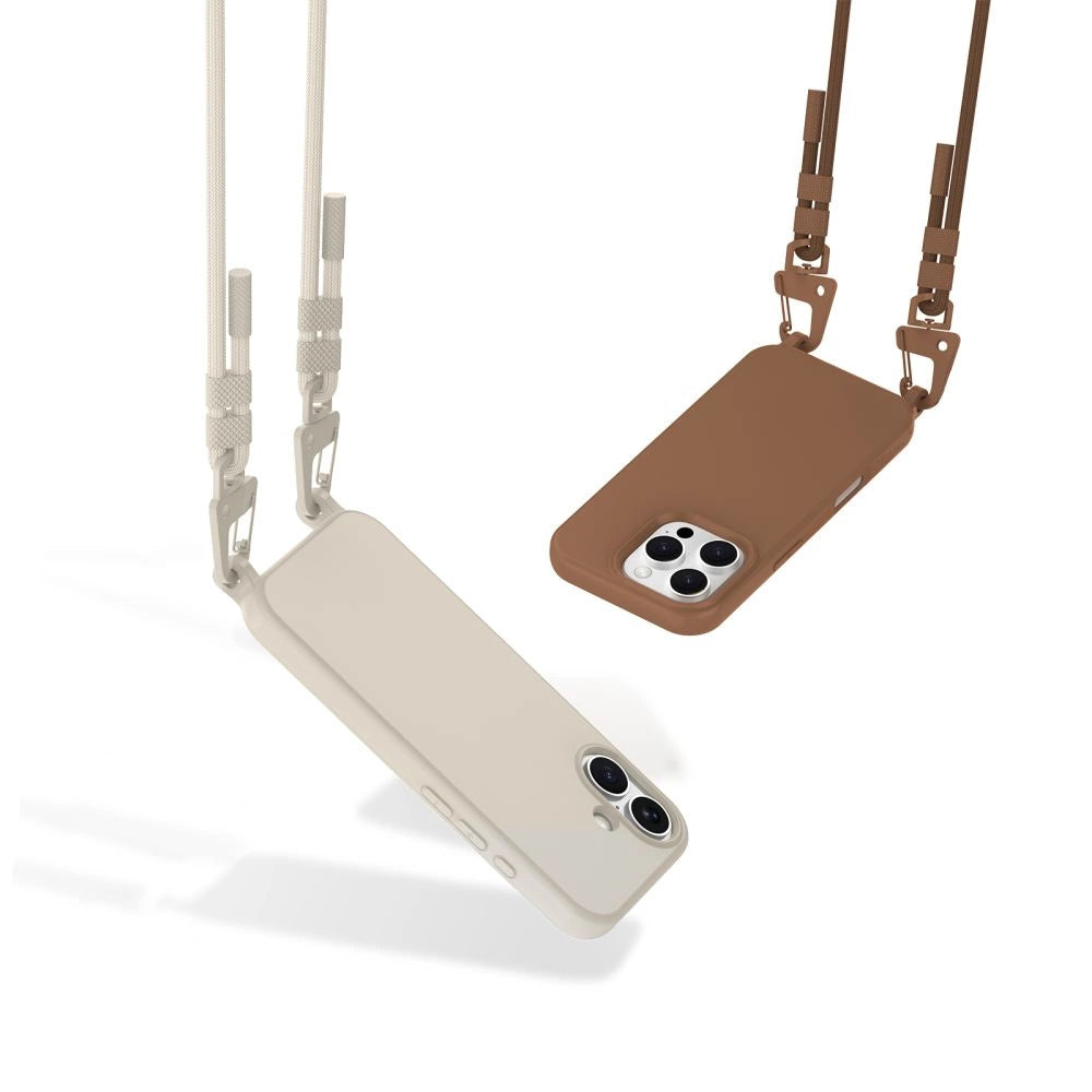 Tech-Protect MagNecklace MagSafe iPhone 15 Pro Case - Brown_3