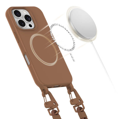 Tech-Protect MagNecklace MagSafe Case for iPhone 16 Pro Max - Brown_2