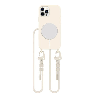 Tech-Protect MagNecklace MagSafe Case for iPhone 12 / 12 Pro - Beige_0