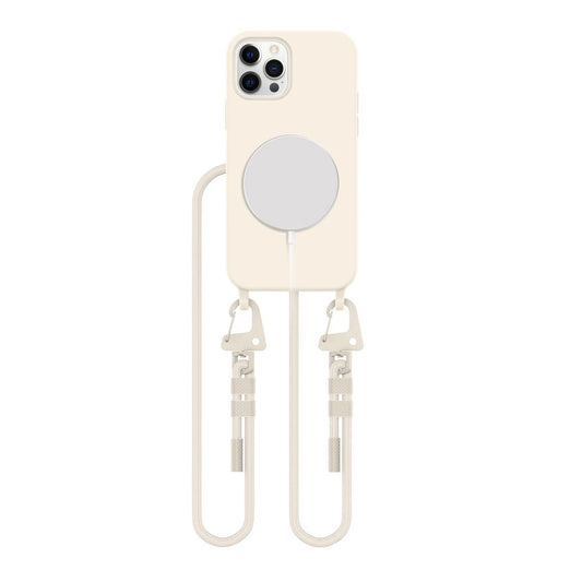 Tech-Protect MagNecklace MagSafe Case for iPhone 12 / 12 Pro - Beige_0