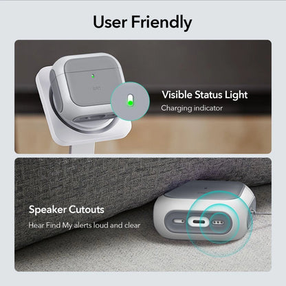 ESR Orbit Halolock MagSafe case for Apple AirPods 4 - white_6