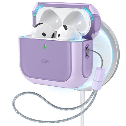 ESR Orbit Halolock MagSafe case for Apple AirPods 4 - purple_0
