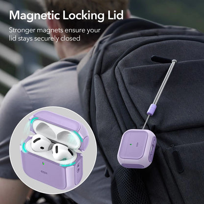 ESR Orbit Halolock MagSafe case for Apple AirPods 4 - purple_1