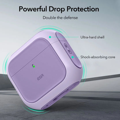 ESR Orbit Halolock MagSafe case for Apple AirPods 4 - purple_3