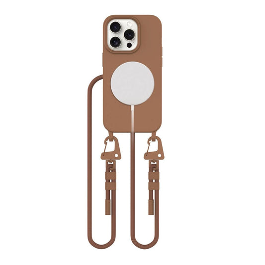 Tech-Protect MagNecklace MagSafe iPhone 14 Pro Case - Brown_0
