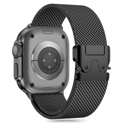 Tech-Protect Milano Strap for Apple Watch 6 / 7 / 8 / 9 / 10 / SE / Ultra 1 / 2 (44 / 45 / 46 / 49 MM) - Black_1