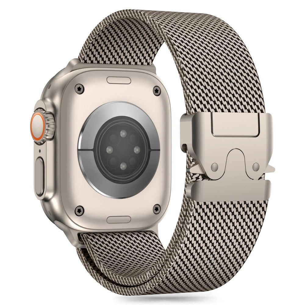 Tech-Protect Milano strap for Apple Watch 6 / 7 / 8 / 9 / 10 / SE / Ultra 1 / 2 (44 / 45 / 46 / 49 MM) - titanium_1