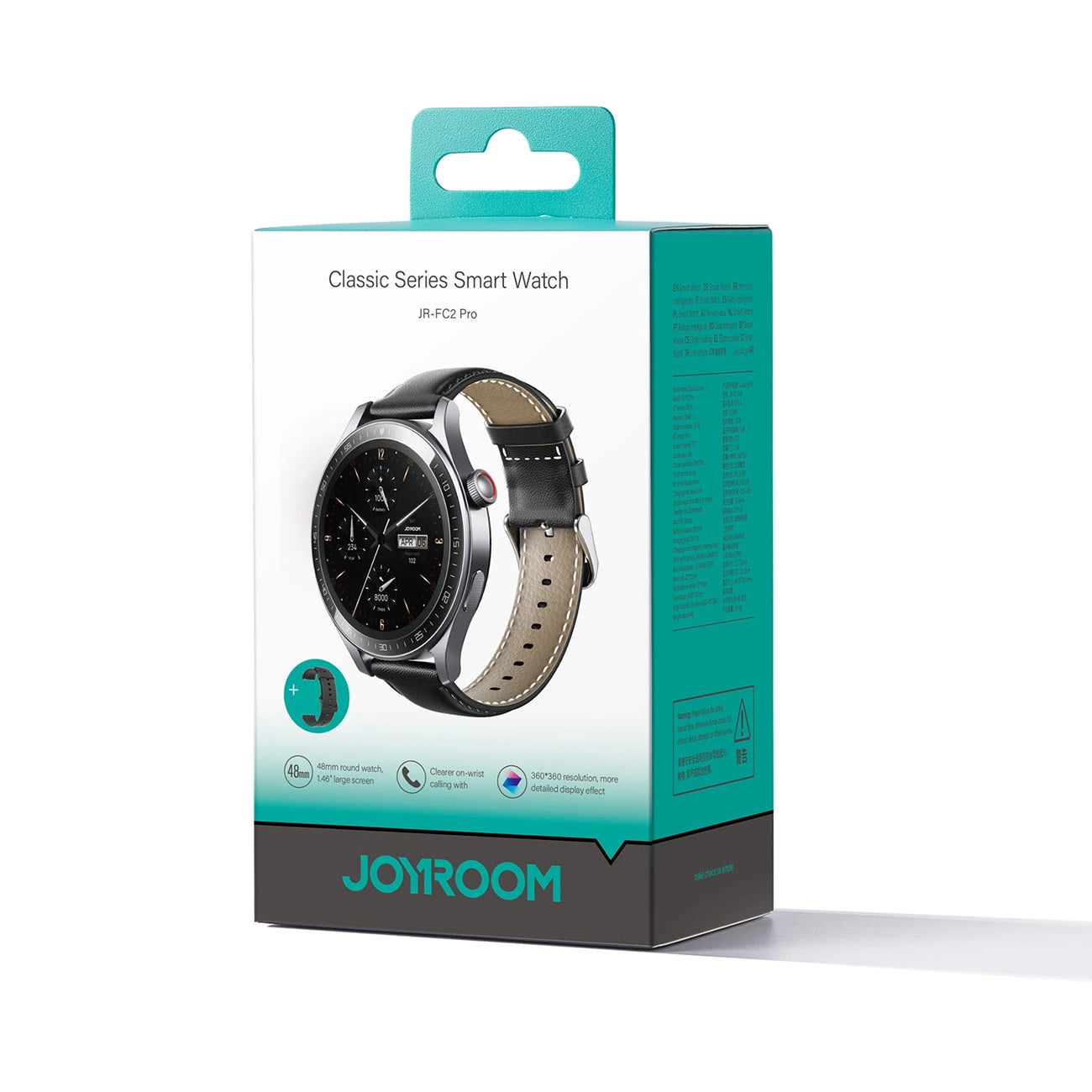 Joyroom Classic Series JR-FC2 Pro Smartwatch with Call Answering Function - Dark Gray_16