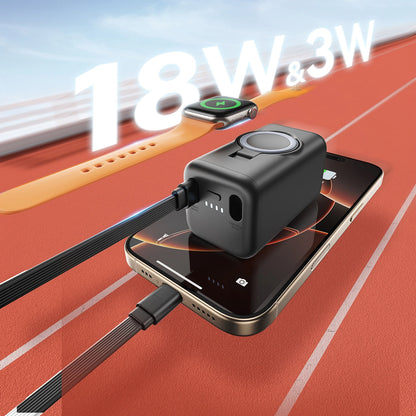 Joyroom JR-W13 5000mAh Smartwatch Powerbank - Black_3