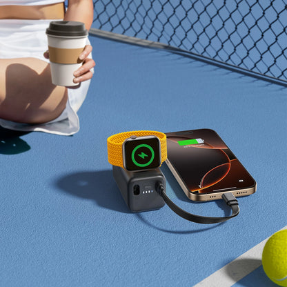 Joyroom JR-W13 5000mAh Smartwatch Powerbank - Black_9