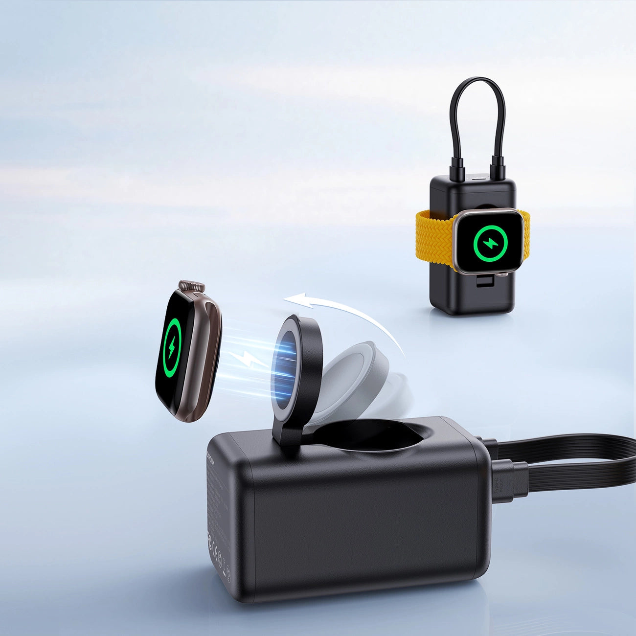 Joyroom JR-W13 5000mAh Smartwatch Powerbank - Black_10