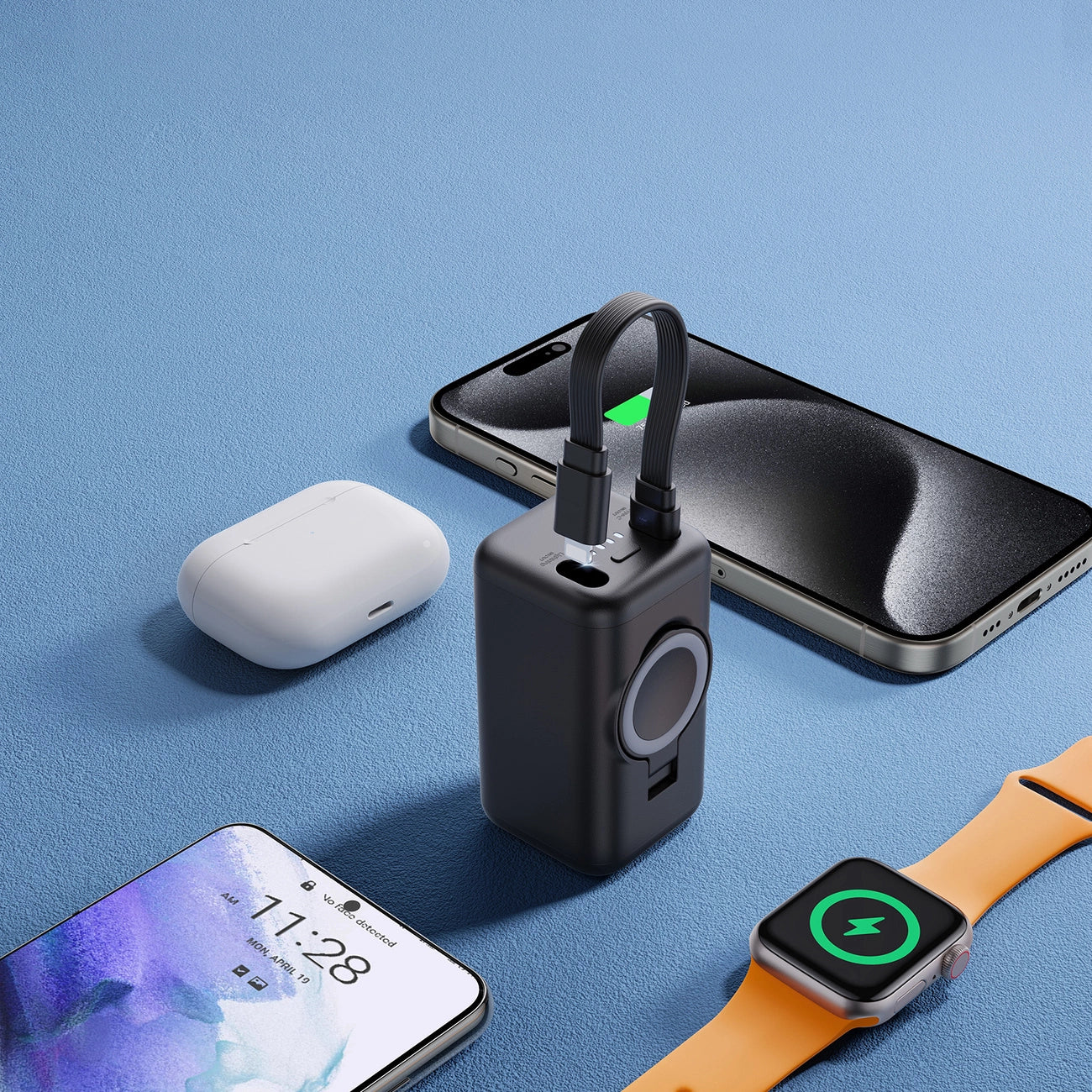 Joyroom JR-W13 5000mAh Smartwatch Powerbank - Black_11