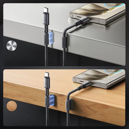Joyroom S-A50 Unlimited Series 3A USB-A - USB-C Cable with Magnetic Organizer 1.2m - Gray_13