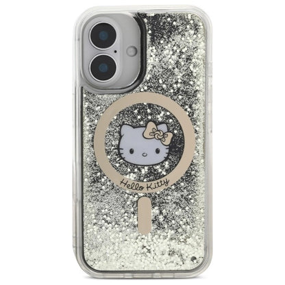 Hello Kitty Liquid Glitter Fever MagSafe iPhone 16 Case - Gold_2