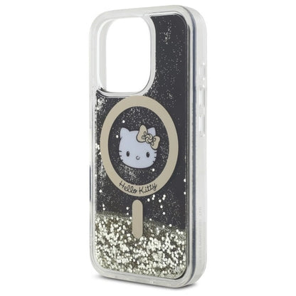 Hello Kitty Liquid Glitter Fever MagSafe Case for iPhone 16 Pro Max - Gold_5