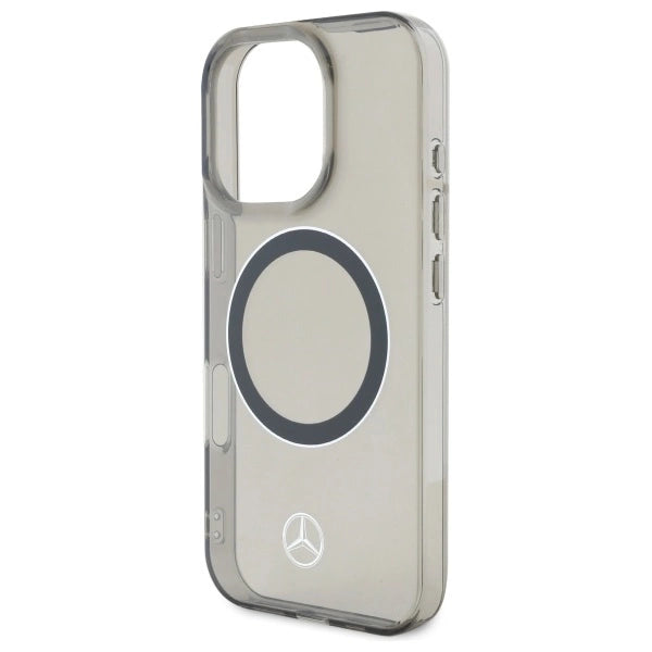 Mercedes Silver Ring MagSafe iPhone 16 Pro Max Case - Black_5
