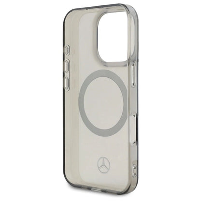 Mercedes Silver Ring MagSafe iPhone 16 Pro Max Case - Black_6