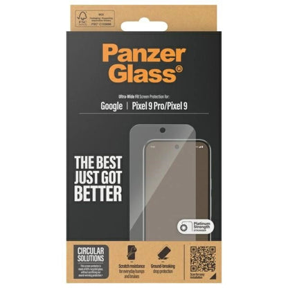 PanzerGlass Ultra-Wide Fit Screen Protection Tempered Glass for Google Pixel 9 / 9 Pro - Clear_3