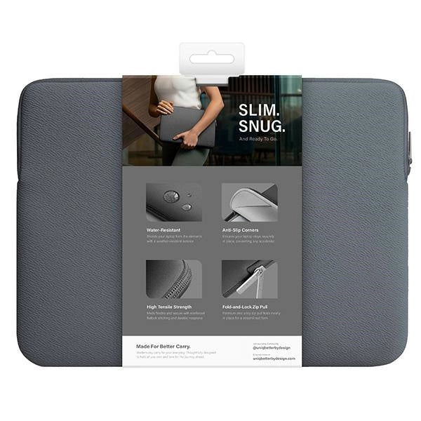 Uniq neoprene laptop Sleeve 16" Cyprus Water-Resistant - gray_3