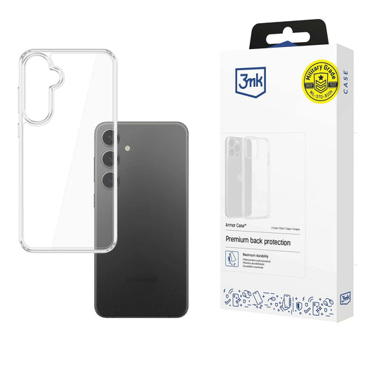3mk Armor Case for Samsung Galaxy S25 - Transparent_0