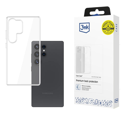 3mk Clear Case for Samsung Galaxy S25 Ultra - transparent_0