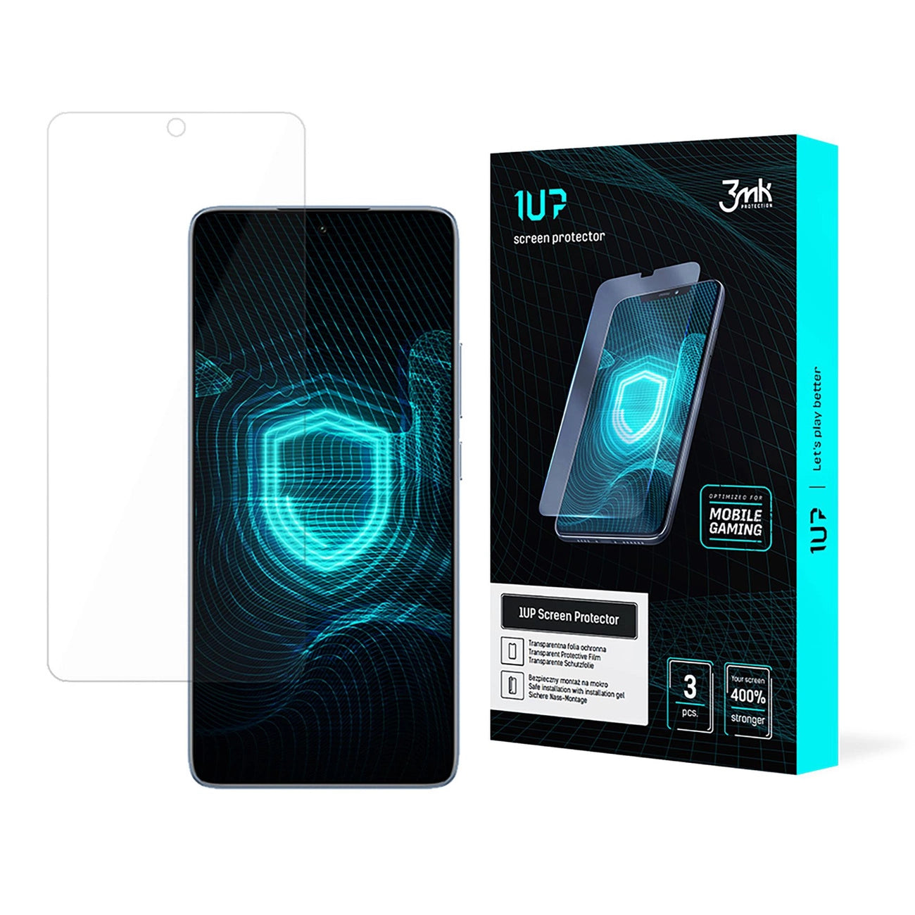 Gaming foil 3mk 1UP for Xiaomi 14T / 14T Pro_0